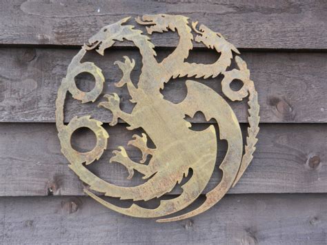 house targarian metal wall|House Targaryen Wall Art for Sale .